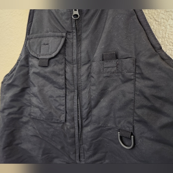 Boy's Black Sportrax Active Performance Gear, Snow Bibs, Size 10/12 - Picture 2 of 9